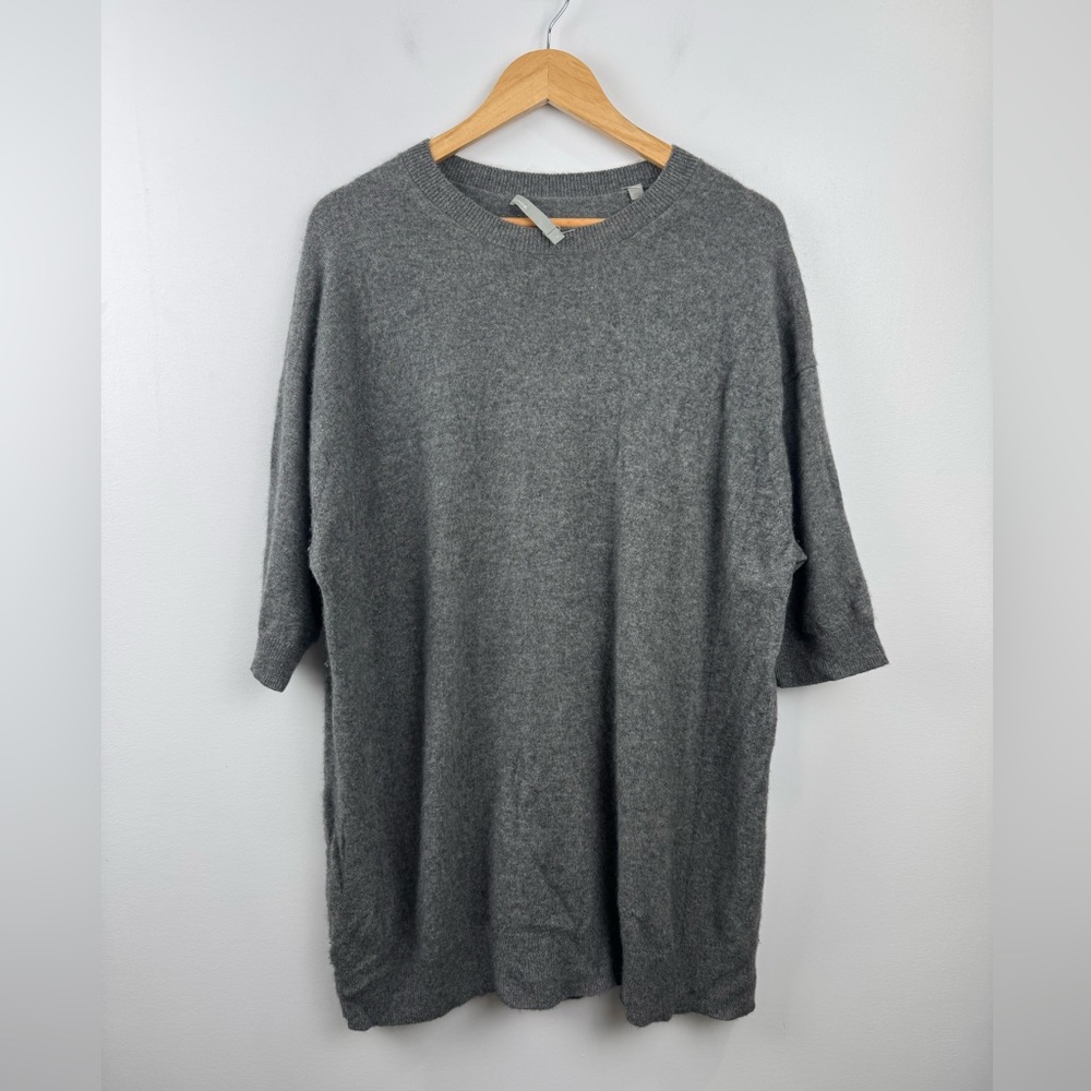 Vince Women Cashmere‎ Grey Tunic Sweater Size Small